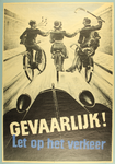 322 Affiche met fietsende kinderen, opdrachtgever onbekend, wellicht ANWB, 1946-01-01
