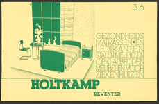 97 Holtkamp's Gezondheidsmatrassen, ledikanten, opklapbedden en stalen meubelenOmslag van de Catalogus ...