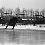 959 Deventer Kunstijsbaan. Op 22 en 23 januari 1966 werden hier de Europese schaatskampioenschappen Allround gehouden. ...