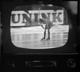 995 Deventer Kunstijsbaan. Op 22 en 23 januari 1966 werden hier de Europese schaatskampioenschappen Allround gehouden. ...