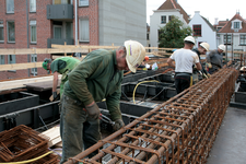 127 Betonvlechten begane grond en eerste verdieping, 2014-08-20