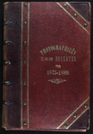 996 -1 Portefeuille leren band, 1875-01-01