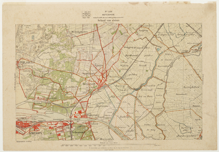 33_KA00406 Topografische kaart van Nederland, blad 310, Beverwijk