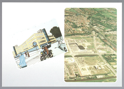 WAT001012407 Luchtfoto van de Gors - Gors Noord in ontwikkeling