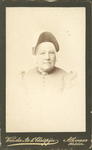 Mulder-z-0249 Foto: Trijntje Sanders, geboren op 13-04-1848 te Ilpendam.