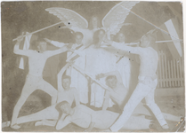 Mulder-z-0121 Foto: Episode uit de oorlog.Gymnastiekvereniging Sparta, circa 1914.