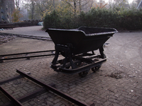 2007 Overdracht kiepwagen c.q. lorrie en rail aan de vrijwilligersgroep als tentoonstellingsmateriaal door Stichting ...