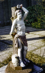 OVI-00001307 beeld van Sebastianus in tuin pastorie, oorspronkelijk afkomstig van RKschool