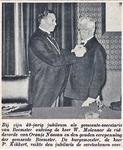 AdV_15-03-02 Tekst AdV: “Illustratie uit een onbekend blad van 1938. Het was tevens het afscheid van de heer Molenaar ...