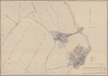 KA2_00031 Thematische kaart, gebaseerd op een deel van de Topografische Kaart van Nederland (19 Oost, Alkmaar), waarop ...