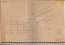 TT2_00013 Plattegrond van de eerste verdieping van een te bouwen kantoorgebouw in de Gors te Purmerend, te gebruiken ...