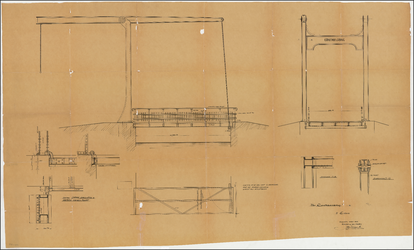 TT3_00036 Doorsneden en detailtekeningen voor een ontwerp van de Constabelbrug te Edam