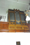 HGOM00000823 Het orgel van de doopsgezinde kerk stamt nog uit het vorige kerkgebouw, het is in de voorgaande vermaning ...
