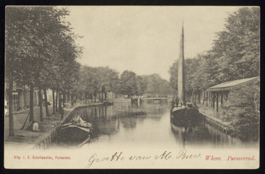 VHP001000083_035 Aan de Where dankt de stad zijn bestaan. De Where was de levensader voor Purmerend en het ...