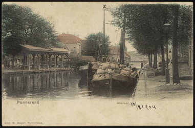 VHP001000083_045 Aan de Where dankt de stad zijn bestaan. De Where was de levensader voor Purmerend en het ...