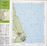 WAT001019873 Topografische kaart van een gedeelte van Noord-Holland met Edam, Volendam, De Zeevang, Warder, De Purmer, ...