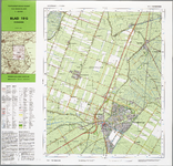 WAT001019874 Topografische kaart van een gedeelte van Noord-Holland met Purmerend, Neck, De Purmer, De Wijde Wormer, De ...