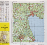 WAT001019879 Topografische kaart van een gedeelte van Noord-Holland met De Beemster, Purmerend, Edam, Volendam, De ...