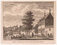WAT001020885 Gezicht op de Burgwal met het Weeshuis.