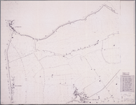 WAT001020340 Thematische kaart van de omgeving van het gebied tussen Broek en Ilpendam met daarop aangegeven de ...