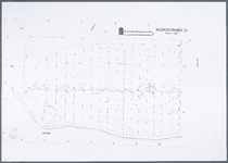 WAT001020748 Kadastrale kaart van Wijde Wormer, sectie D, blad 1. Waterschapskaart Hoogheemraadschap Noordhollands ...