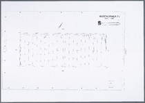 WAT001020752 Kadastrale kaart van Wijde Wormer, sectie F, blad 1. Waterschapskaart Hoogheemraadschap Noordhollands ...