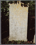 WAT001000897 Grafsteen op de Joodse begraafplaats.