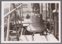 WAT001001021 Sloop en restauratie van de Speeltoren in Edam.Achtergrondinformatie:Rond 1970 zijn een aantal klokken ...