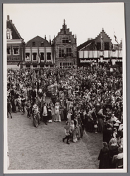 WAT001001058 Stadsfeest Edam. Van 12 tot 21 juli 1957 hielden de Edammers een stadsfeest ter gelegenheid van het 600 ...