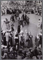 WAT001001079 Stadsfeest Edam. Van 12 tot 21 juli 1957 hielden de Edammers een stadsfeest ter gelegenheid van het 600 ...