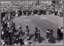 WAT001001077 Stadsfeest Edam.Van 12 tot 21 juli 1957 hielden de Edammers een stadsfeest ter gelegenheid van het 600 ...