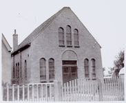 WAT001001218 Evangelisatiegebouw op De Noord te Ilpendam. In 1922 bebouwd in opdracht van de gereformeerde kerk te ...