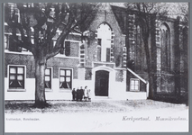 WAT001002206 Foto v.l.n.r.; Pieter Jonges, Leny Klopper-Bruin en Jan KlopperOudheidskamer Jisp, Dorpsstraat nummer 19 ...