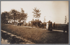 WAT001002725 Feestelijke optocht met paard en wagen ter gelegenheid van het 300 jaar bestaan van de Purmer.1622 tot 1922.