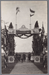 WAT001002727 Feestpoort ter gelegenheid van het 300 jaar bestaan van de Purmer.1622 tot 1922.