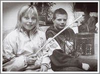 WAT001014931 Kinderen te grazen genomen met Sint Maarten.Sint Maarten-tocht werd drama na snoep-overval.Myra Schipper ...