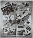 WAT001015242 Sticker, plakboek, stripboek over Dinosaurussen.