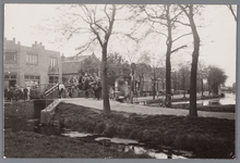 WAT003004422 De viersprong Nieuweweg-Zandweg-Knollendammerstraat in 1929. Op de hoek het café van Jb Kramer later ...