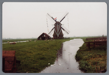 WAT002001840 Koren en pelmolen de Koker in feesttooi !!Koren en pelmolen De Koker kent een bijzondere historie die ...