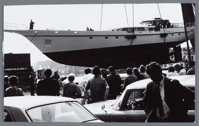 WAT002002202 Scheepswerf van Camminga.Achtergrond informatie: Scheepswerf van Flip en Jelle Camminga.Rond 1933 begonnen ...