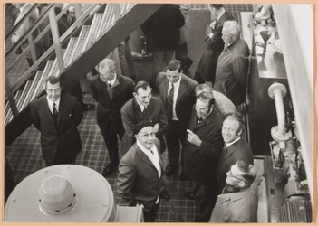 WAT001017792 Opening Gemaal Wouter Sluis op donderdag 1 november 1973 waarna receptie in Het Heerenhuis te ...