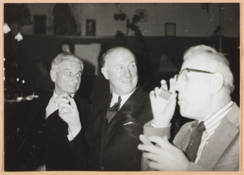 WAT001017821 Opening Gemaal Wouter Sluis op donderdag 1 november 1973 waarna receptie in Het Heerenhuis te ...