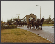 WAT001019557 Zondag 20 juni 1976 hield de stichting Paard en Koets de jaarlijkse reünie in Landsmeer. Dit ter ...