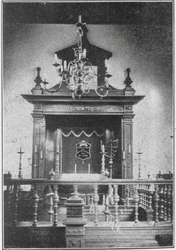 WAT003002346 Interieur van Joodse synagoge