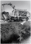 WAT003002995 Foto : De brandweer voert de auto af waarin zes mensen de dood vonden.Twee mannen, A.R en J.G. en een ...