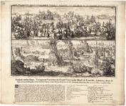1f127 Slaan der Fransen uyt 't Canaal, door de Engelse en Hollanders, Anno 1692 den 29 Mey en volgende dagen ...