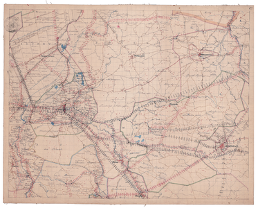 19223-A1.C3 Blad C3 van de algemene kaart van Overijssel, Noord Twente. Vermeld worden: Huis Almelo, Kattelaar, ...