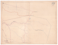 19223-B13.4 [Geen titel] Blad 4 van de kaart van de Sallandse weteringen, ten noordoosten van Raalte. Vermeld worden ...