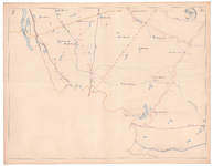 19223-B13.7 [Geen titel] Blad 7 van de kaart van de Sallandse Weteringen, rondom Deventer. Vermeld worden de voormalige ...