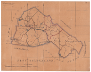 19224-13 Diepenheim Kaart van de gemeente Diepenheim met rondom de gemeenten Markelo, Borculo, Neede, Ambt Delden en ...